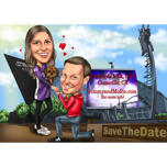 Save the Date - Proposal Drawing