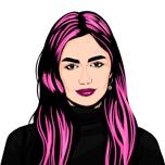 Desenho de Casal Pop Art