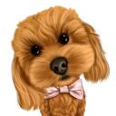 Custom Digital Pet Portrait from Photo