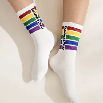 4. Rainbow Pride Socks-0