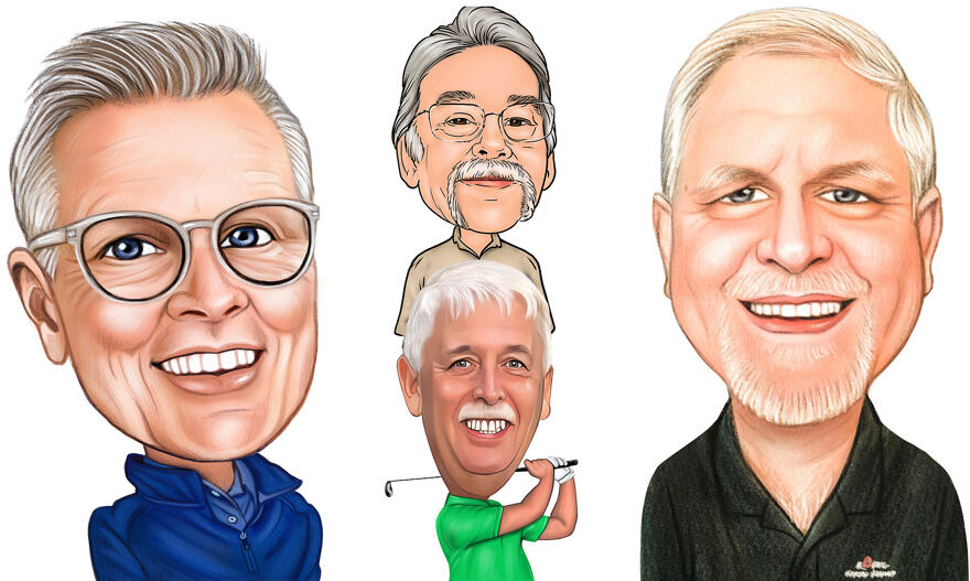 Opa Karikatur