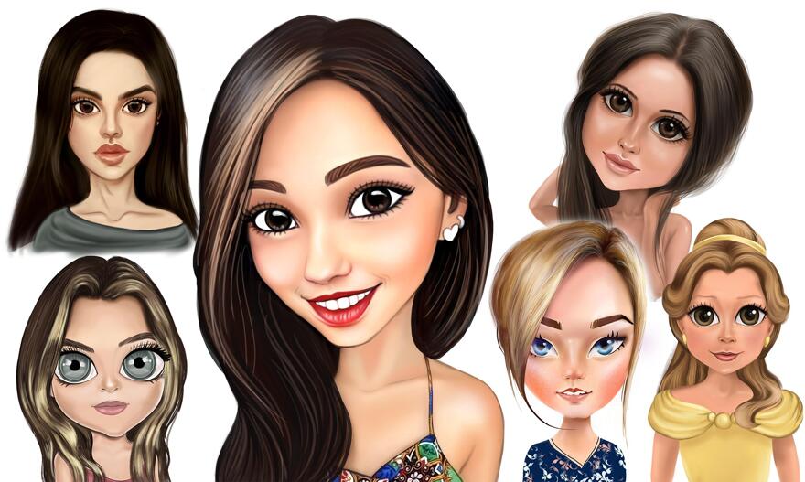 Big Eyes Cartoon