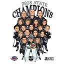 Hockey Champions Team Group Caricature