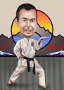 Trainer Cartoon Portrait from Photo