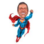 Superhero Awards for Employees - Custom Cartoons