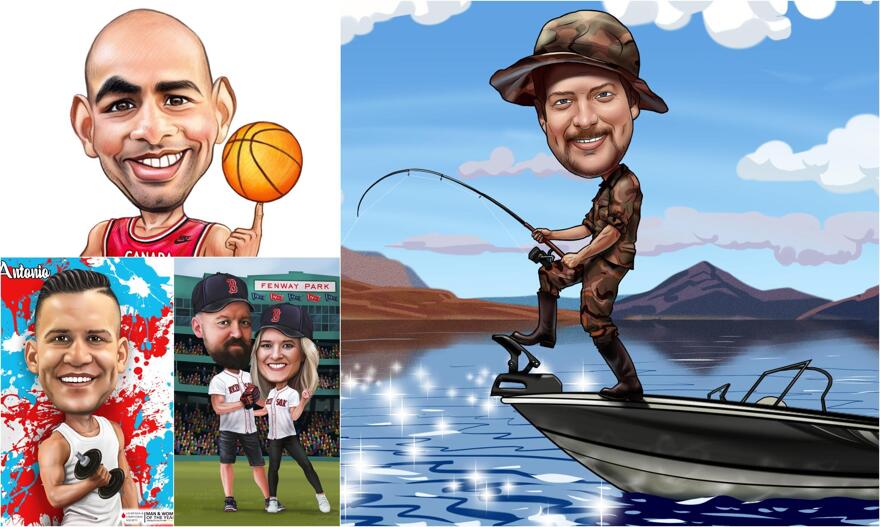 Sports Caricatures