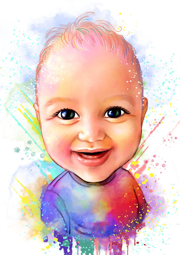 Pastel Watercolor Portrait Delicate Shading Techniques