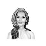 Portrait in Black and White Style