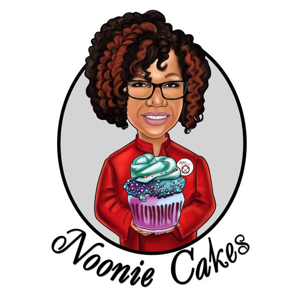Avatar Caricature Logo for Business Purpose