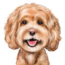 Poodle Caricature