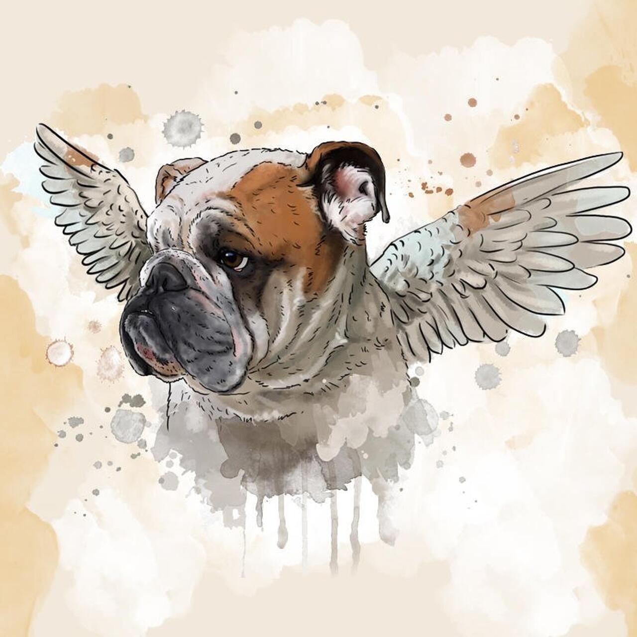 Pet Memorial Portrait: acquista online artisti professionisti disegnati a  mano🐾🐈🐕🐹🐎