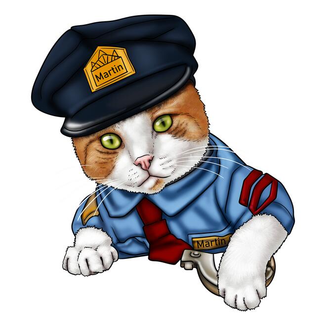 Cat Cop Costume 