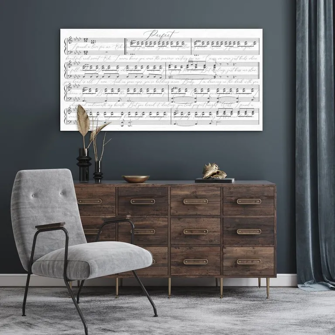 8. Music Wall Art cu versuri-1