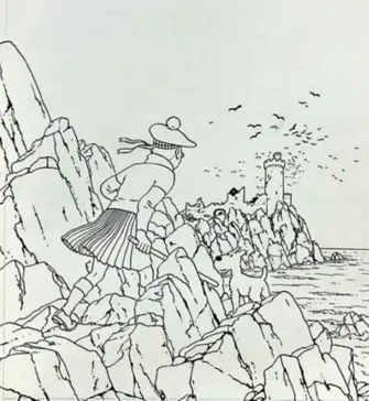 3. Hergé, La isla negra, 1942-0