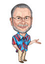 Brugerdefinerede hawaiianske karikaturbilleder