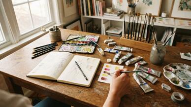 Demos aos nossos artistas duas semanas de material de arte. Eis a opinião sincera deles.