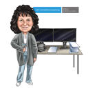 Caricature personnalisée à partir de photos