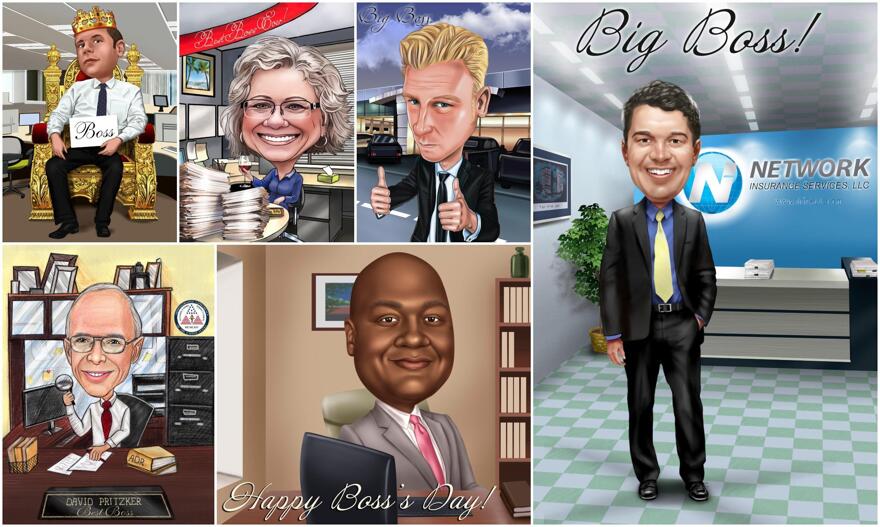 Boss Caricature