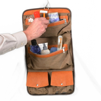 2. Help Your Boyfriend Staying Organized - Gift Him the Vetelli Hanging Toiletry Bag-0