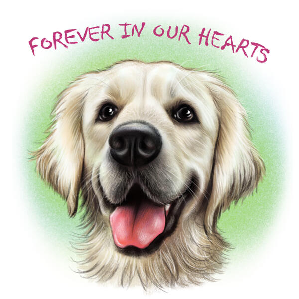 Forever in our Hearts Loss Portrait