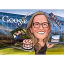 Custom Caricature for Google
