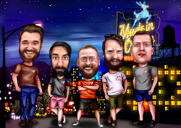 Las Vegas Sağdıç Karikatürü