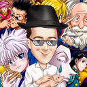 Dessin animé avec fond d'anime