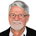 Portrait d'homme peint