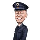 Photo to Caricature Custom Drawn by Artist
