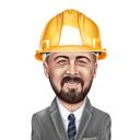 Custom Engineer Caricature from Photo