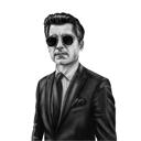 Portrait in Black and White Style