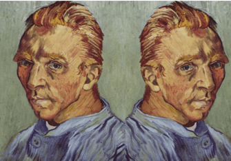 40. Van Gogh selvportræt (uden skæg)-0