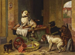 14. "Un valet au bureau" (1833)-0