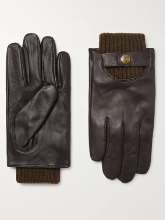 8. Handskar av läder-0