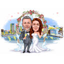 Evlilik Yıldönümü Karikatür Hediyesi