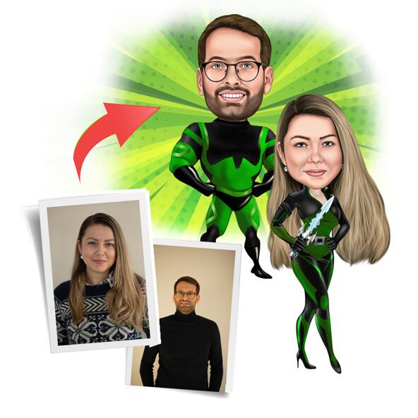 Caricature Drawings Artist Online | Funny & Personalized Caricatures