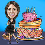Holidays Caricature
