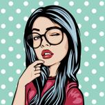 Karikaturstil: Pop Art tegneserie