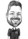 Print on Canvas: Customized Cartoon on Father's Day