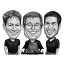 Caricatură personalizată pentru grup de lucru