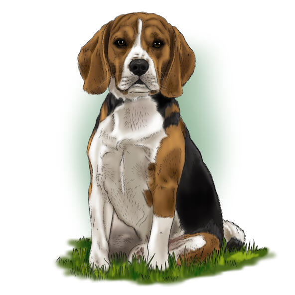 Pet Caricature Portrait