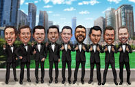 Las Vegas Sağdıç Karikatürü