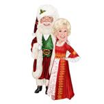 Ms. and Mrs. Claus Caricature