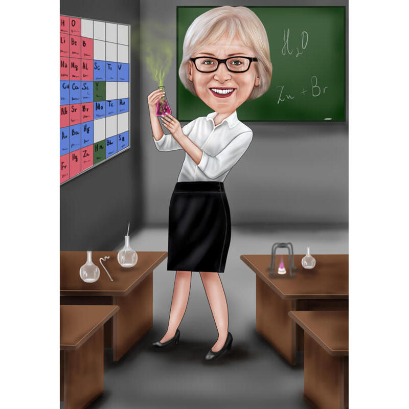 chemistry cartoons and caricatures