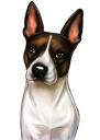 Portret câine: stil colorat