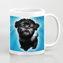 Retrato de mascota personalizado en taza