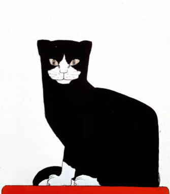 3. Bart van der Leck, "El gato" (1914)-0