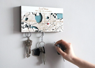 14. Magnetic Key Holder for the Wall - Ideal for Anyone Who Often Misplaces Their Keys-0