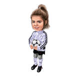 Kind Bedrijf Voetbal Bal