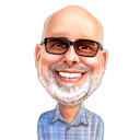 Corporate Staff Custom Caricature Image